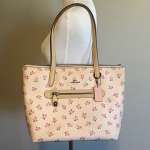 Used Coach Medium Floral Bloom Tote
